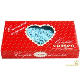 CONFETTI CUORICINI MIGNON CELESTE 1KG