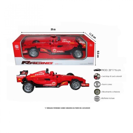 AUTO FERRARI CON LUCI E SUONI 1:14