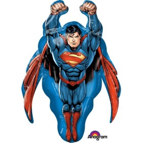 SUPERSHAPE SUPERMAN FOLIENBALLON. VERPACK P38 Q