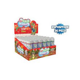 BOLLE DI SAPONE DINOSAURI