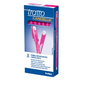 BIRO TRATTO CANCELLIK PZ 12 FUXIA