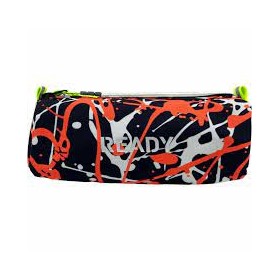 BAULETTI READY NERO/ARANCIO