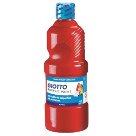 COLORI TEMP. ACRIL. 500ML GIOTTO ROSSO