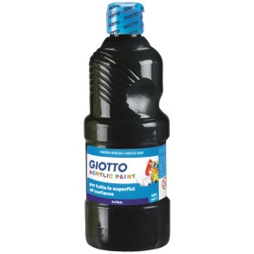 COLORI TEMP. ACRIL. 500ML GIOTTO NERO