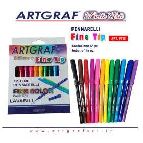 PENNARELLI FINOTIP-SOFTTIP ARTGRAF X 12