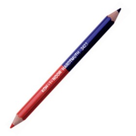 MATITE ESAG. ROSSO/BLU JUMBO KOH-I-NOOR