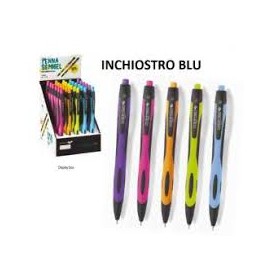 BIRO GEL FUSTO COLORATO INCHIOSTRO BLU PZ.30