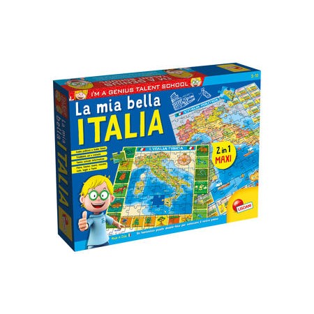 I'M GENIUS GEOPUZZLE LA MIA BELLA ITALIA