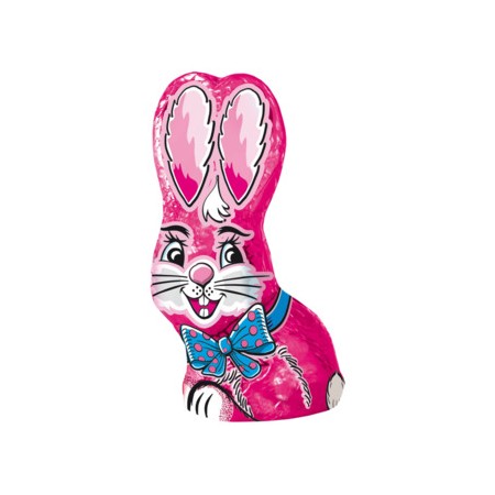 CONIGLIO DI CIOCCOLATTO ROSA