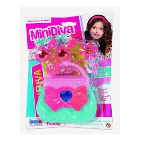 SET ACCESSORI MINIDIVA BORSETTA CON LUCE
