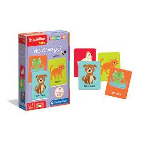 SAPIENTINO BABY MONTESSORI CARD CHE VE