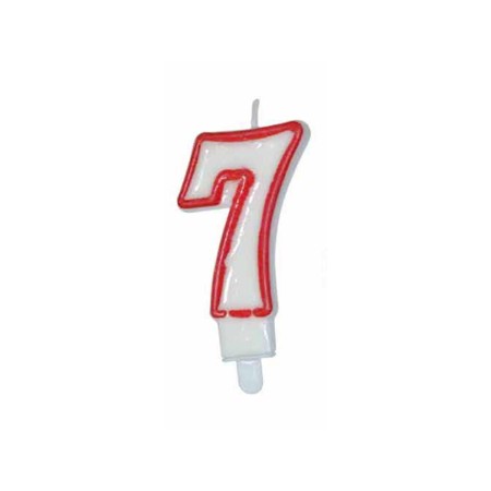 CANDELE CM 8 ROSSA/BIANCA N7