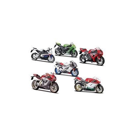 ASSORTIMENTO MOTO STRADALI 1:18