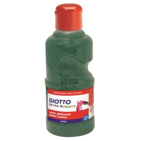 COLORI TEMP. GLITTER VERDE GIOTTO 250ML