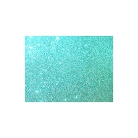 GOMMA EVA 40X60 GLITTER VERDE ACQUA