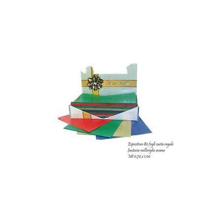 CARTA REGALO MILLERIGHE COLORI ASS. FG.80
