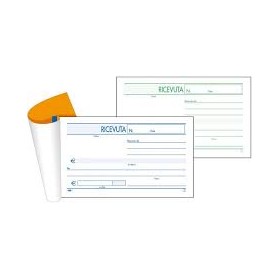 BLOCCHI RICEVUTA 9.8X16.5 2 COPIE BM