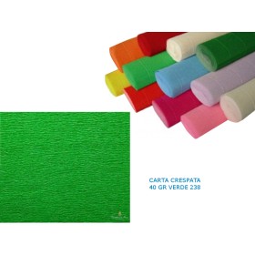 CARTA CRESPATA 40 GR VERDE 238