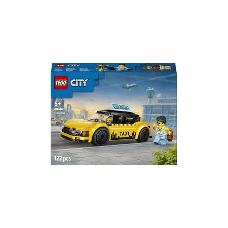 60487 LEGO TAXI GIALLO