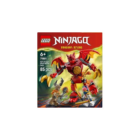 71851 LEGO BATTLE PACK MECH DRAGO DI KAI