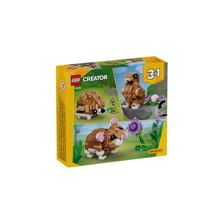 31376 SIMPATICO CRICETO CON FIORE