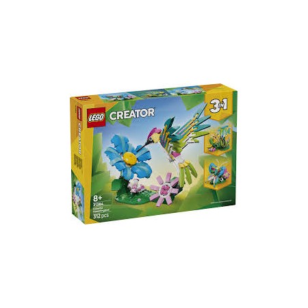 31384 LEGO ANIMALI SELVATICI COLIBRI'