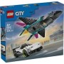 60489 LEGO JET CONTRO AUTO SPORTIVA