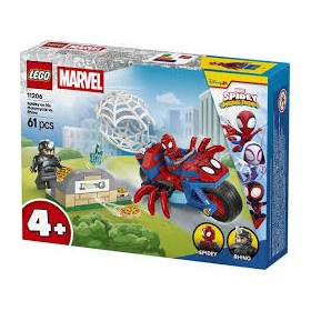 11206 LEGO SPIDEY SULLA MOTO CONTRO RHINO