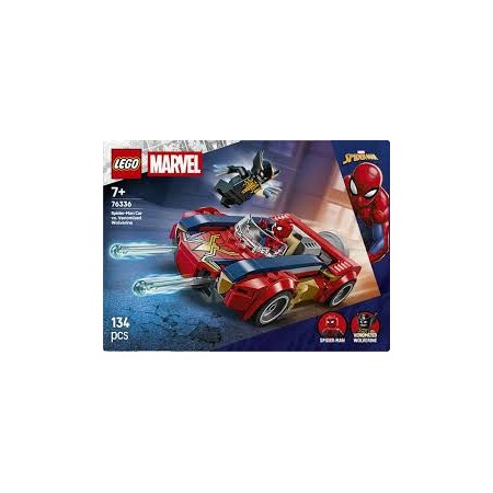 76336 LEGO AUTO DI SPIDERMAN CONTRO VENOM