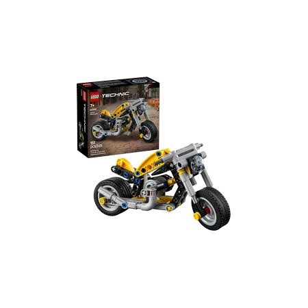42225 LEGO MOTO GIALLA