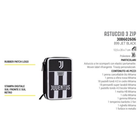 ASTUCCI 3 ZIP SEVEN JUVENTUS 2026