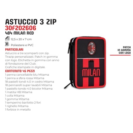 ASTUCCI 3 ZIP SEVEN MILAN 2026