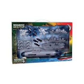 PLAYSET SOTTOMARINO C/MEZZI CM.50