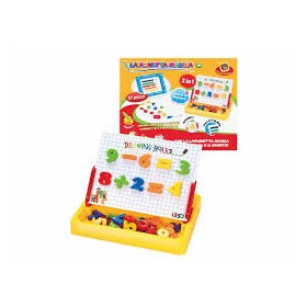 LAVAGNA MAGNETICA LETTERE E NUMERI 26X35