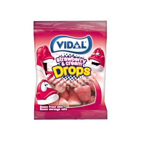 CARAMELLE 100GR FRAGOLA E PANNA