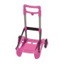 TROLLEY PORTAZAINO CANDY FUXIA 3 RUOTE