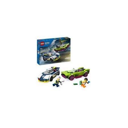 60415 LEGO INSEGUIMENTO DELLA MACCHINA DA CORSA