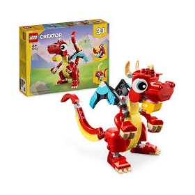 LEGO DRAGO ROSSO