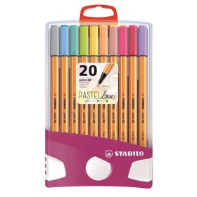 BIRO STABILO POINT PARADE CONF.X 20 PASTEL