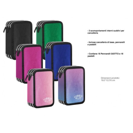 CORREDI 3 ZIP GIOTTO TURBOCOLOR