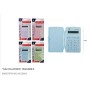 CALCOLATRICE TASCABILE 8 CIFRE LCD CON CUSTODIA