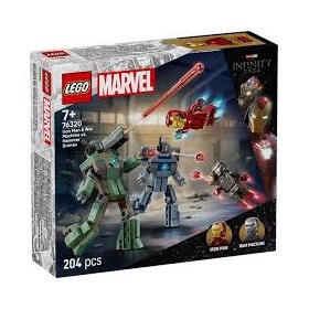 76320 IRON MAN E WAR MACHINE CONTRO I DRONI DI HAMMER