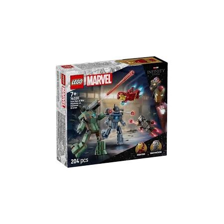 76320 IRON MAN E WAR MACHINE CONTRO I DRONI DI HAMMER