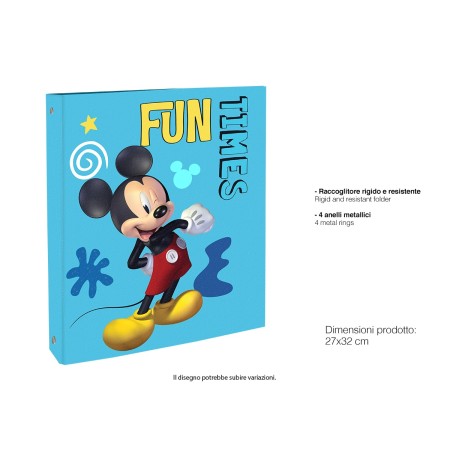 CARPETTE ANELLI A4 TOPOLINO