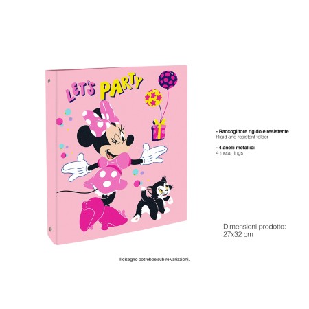 CARPETTE ANELLI A4 MINNIE