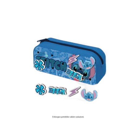 ASTUCCI DI SILICONE CON 4 PATCH STITCH BLU