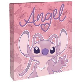 CARPETTE ANELLI A4 STITCH ROSA