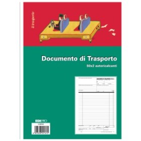BLOCCHI DDT DOCUM DI TRASPORTO 2 COP 21X31