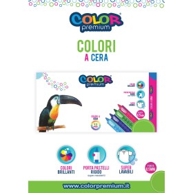 PASTELLI CERA COLOR PREMIUM X12
