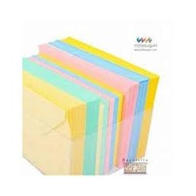 BIGLIETTI E BUSTE F.4 7X11 COLORI ASSORTITI LIGHT